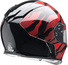 Load image into Gallery viewer, Z1R, Z1R Warrant Helmet Panthera Black/Red 2XL - Versatile Motorcycle Helmet with Sun Visor and Enhanced Ventilation