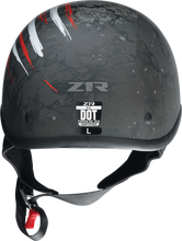 Load image into Gallery viewer, Z1R, Z1R CC Beanie Helmet Justice - Black/Red/White/Blue, Medium - Part Number 0103-1405