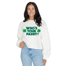 Load image into Gallery viewer, Who's Your Paddy? White Crewneck