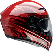 Load image into Gallery viewer, Z1R, Z1R Jackal Patriot Helmet - Red, 2XL - Aero Shell, Anti-Fog Shield, Drop Down Sun Visor