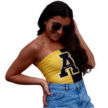 Load image into Gallery viewer, App State Two Tone Tube Top