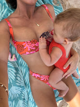Load image into Gallery viewer, Coral Scrunch Kids One Piece
