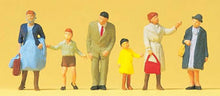 Load image into Gallery viewer, Preiser 14069 HO Scale Pedestrians -- Passers-By Wearing Coats pkg(6)