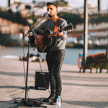 Load image into Gallery viewer, Yescom Studio Mic Stand with Boom 2 Mic Clips Phone Holder H5&#39;11&quot;