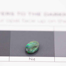 Load image into Gallery viewer, Rare Two Sides Galaxy Natural Australian Black Opal Loose Gemstone 0.53ct