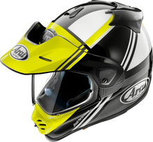 Load image into Gallery viewer, ARAI HELMETS, ARAI HELMETS XD-5 Helmet - Cosmic Fluorescent Yellow Small (Part No. 0140-0327)
