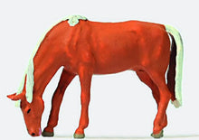 Load image into Gallery viewer, Preiser 29530 HO Scale Animal -- Grazing Horse