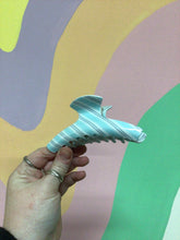 Load image into Gallery viewer, Sky Blue Stripe Hair Claw