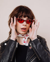 Load image into Gallery viewer, Cherry Bomb - Convertible Scrunchie Tie