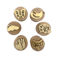 Load image into Gallery viewer, **Pre-order (Ships in 3-4 Weeks)**Wooden Playdough Stampers Set