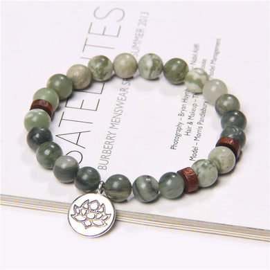 Tree Agate Nature Connection Bracelet