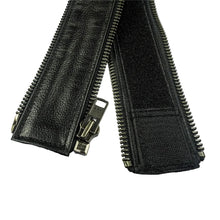 Load image into Gallery viewer, VXP52 Men's Black Universal Vest Expander Panel with Gun Metal Zip # 1