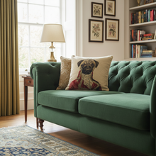Load image into Gallery viewer, Tache Napoleon Bowaparte Vintage Tapestry Throw Pillow Cover (CC-6011)