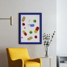 Load image into Gallery viewer, Happy Pills Wall Art