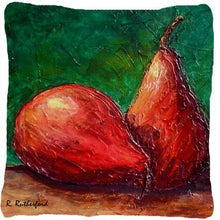 Load image into Gallery viewer, Pears Decorative   Canvas Fabric Pillow
