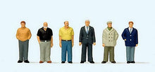 Load image into Gallery viewer, Preiser 10634 HO Scale Standing Men -- pkg(6)