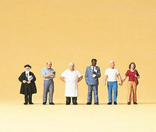 Load image into Gallery viewer, Preiser 79165 N Scale Pedestrians -- Street Scene