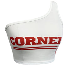 Load image into Gallery viewer, Cornell White One Shoulder Top