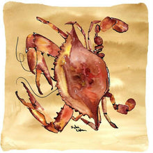 Load image into Gallery viewer, Crab Decorative   Canvas Fabric Pillow