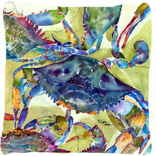 Load image into Gallery viewer, Crab Decorative   Canvas Fabric Pillow
