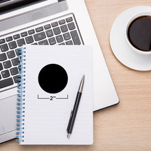 Load image into Gallery viewer, 2&quot; Permanent Round Color Coding Sheeted Dot Kit (Primary): 100/Pack