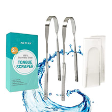 Load image into Gallery viewer, [2PKS] KN FLAX U Shaped Tongue Scraper | Medical Grade