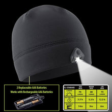 Load image into Gallery viewer, POWERCAP 2.0 Fleece LED Lighted Headlamp Beanies