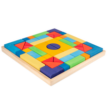 Load image into Gallery viewer, **Pre-order (Ships in 2-3 Weeks)**46 Pcs STAINED Large Basic II Building Block Set with Storage Tray