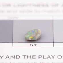 Load image into Gallery viewer, Natural Australian Black Opal Loose Gemstone 0.60ct