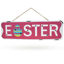 Load image into Gallery viewer, Easter Metal Wall Sign 18 Inch Wide