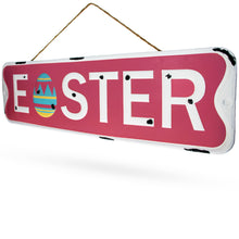 Load image into Gallery viewer, Easter Metal Wall Sign 18 Inch Wide