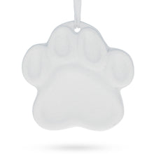 Load image into Gallery viewer, Set of 2 Unfinished Unpainted White Plaster Animal Print Ornament Plaques