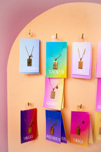 Load image into Gallery viewer, Engraved Zodiac Sign Necklace