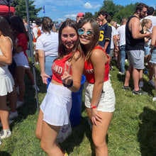 Load image into Gallery viewer, Maryland Terps Red Crop Tank Top