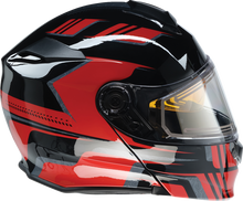 Load image into Gallery viewer, Z1R, Z1R Solaris 2.0 Helmet First Tracks Electric Dual Pane Shield Black/Red Small - Part 0120-0826