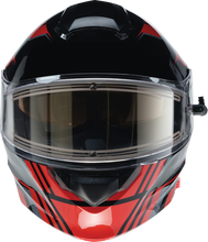 Load image into Gallery viewer, Z1R, Z1R Solaris 2.0 Helmet First Tracks Electric Dual Pane Shield XL - Black/Red