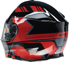 Load image into Gallery viewer, Z1R, Z1R Solaris 2.0 Helmet First Tracks Electric Dual Pane with Sun Visor - Black/Red, 2XL (Part No. 0120-0830)