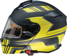 Load image into Gallery viewer, Z1R, Z1R Solaris 2.0 Helmet - First Tracks Electric Dual Pane Shield - Black/Hi-Viz, Medium (Part #0120-0839)
