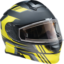 Load image into Gallery viewer, Z1R, Z1R Solaris 2.0 Helmet - First Tracks Electric Dual Pane Shield - Black/Hi-Viz, Medium (Part #0120-0839)