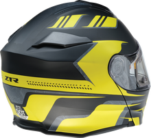 Load image into Gallery viewer, Z1R, Z1R Solaris 2.0 Helmet - First Tracks Electric Dual Pane Shield - Black/Hi-Viz, Medium (Part #0120-0839)