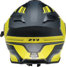 Load image into Gallery viewer, Z1R, Z1R Solaris 2.0 Helmet - First Tracks Electric Dual Pane Shield - Black/Hi-Viz, Medium (Part #0120-0839)