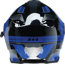 Load image into Gallery viewer, Z1R, Z1R Solaris 2.0 Helmet - First Tracks Electric Dual Pane Shield - Black/Blue XL (Part Number 0120-0835)
