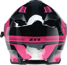 Load image into Gallery viewer, Z1R, Z1R Solaris 2.0 Helmet First Tracks Electric Dual Pane Shield Large Black/Pink - Part 0120-0846