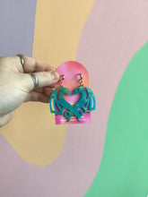 Load image into Gallery viewer, Flying Dragon Acrylic Earrings