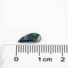 Load image into Gallery viewer, Drop Shape Natural Australian Black Opal Loose Gemstone 0.66ct