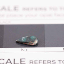 Load image into Gallery viewer, Drop Shape Natural Australian Black Opal Loose Gemstone 0.66ct