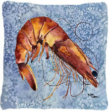 Load image into Gallery viewer, Shrimp Decorative   Canvas Fabric Pillow