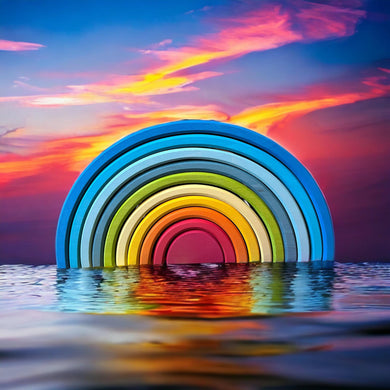 **Pre-order (Ships in 2-3 Weeks)**10-Piece Stained Gwawr Rainbow — Sunrise Color (Limited Edition)