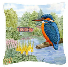 Load image into Gallery viewer, Kingfisher by Sarah Adams Canvas Decorative Pillow ASAD0692PW1414