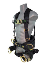 Load image into Gallery viewer, Frontline 350TWQC Patriot Tower Climbing Harness with Seat Sling, Airflo and Quick Connect Buckles - Made in USA Universal
